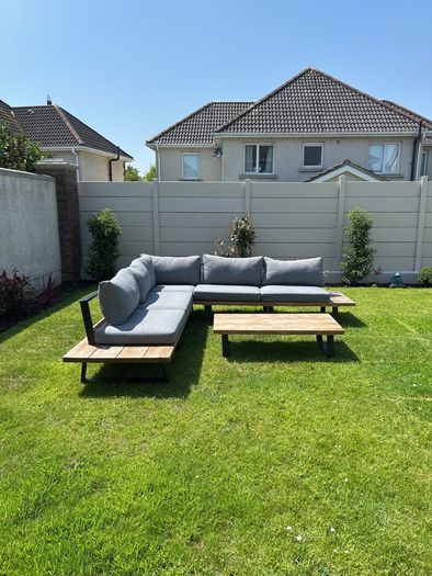 garden corner sofa