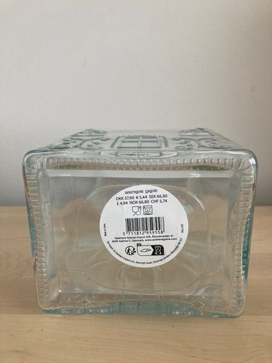 Sostrene Grene Glass House Cookie Jar New