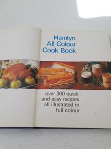 Vintage Cook Book from 1970 Hamlyn All Colour Cook Book