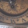 Vintage Brass Lantern Smiths Mantel Clock,  A Bedchamber or Temple Clock, with Key and working Image 6