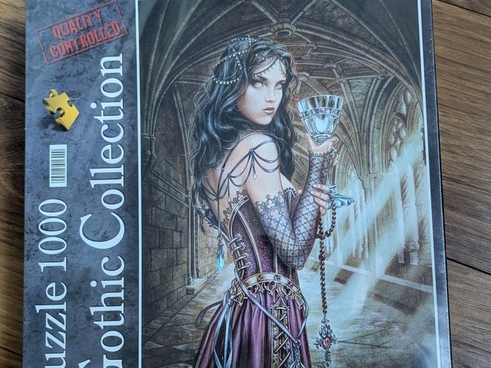 Gothic puzzle jigsaw