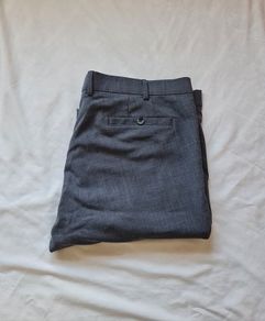 Meyer roma trousers Size 44/32 zip fly grey polyester In excellent condition