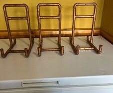 Copper pipe art works