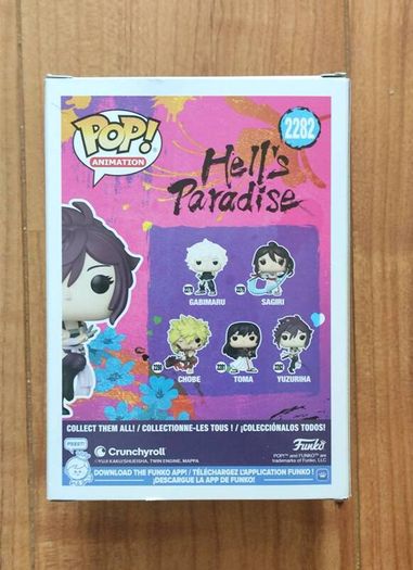 Funko Pop 2282 Hell's Paradise Yuzuriha Anime Manga Japan Figure Crunchyroll