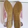 DESTRA Pink Sequin Embellished Peep Toe Slingback Flat Sandals UK3 EU36 BNIB CAN POST Image 9