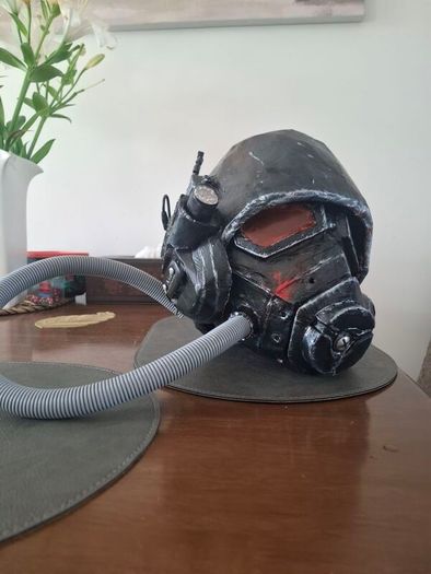 Fallout veteran helmet and mask halloween