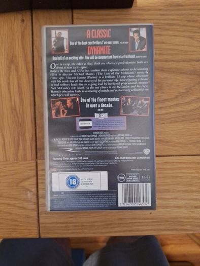 Heat Vhs Box Set Widescreen