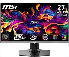 Msi Mag 272qp Qd-oled X50 27-inch Wqhd Gaming Monitor