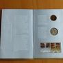 Silver Australia Florin in 1901-2001 Federal Parliament Coin and Stamp Folder   & 1 Dollar Image 5