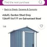 For sale metal XL shed Image 3