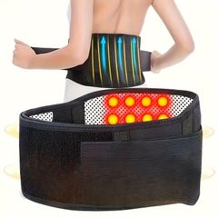 Lumbar Support Belt - Comfortable Back Brace with Heating Function