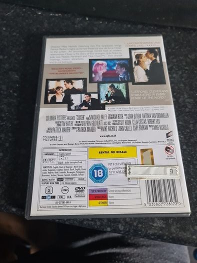 Closer DVD