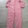 Ladies pink Onesie. Size small Image 3