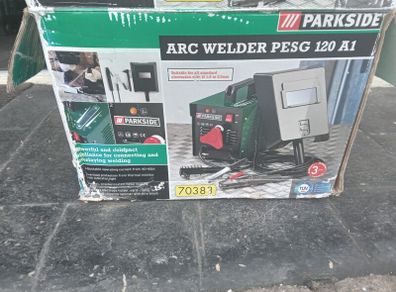 Parkside arc welder pesg 120 a1