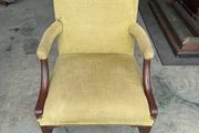 Antique Mahogany Framed Arm Chair