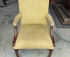 Antique Mahogany Framed Arm Chair