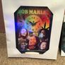 Bob Marley Clock and 3D picture Image 7
