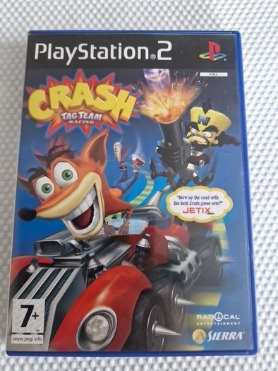 Crash Tag Team Racing Bandicoot PlayStation2 Ps2 Games Original