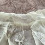 Italian lace christening gown. Image 4