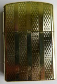 Ronson Fluid Lighter Gold Polished