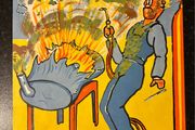 Original 1950's French Industrial Safety Poster