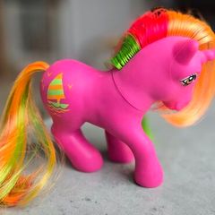 Hula Hula Boat Tropical Ponies MLP G1 My Little Pony