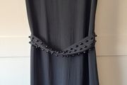 French Connection beaded black dress 10