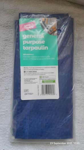 Keep It Handy General Purpose Tarpaulin Tarp 1m2