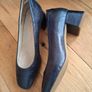 Barminton Ocean Blue Metalic Leather Shoes (39) Image 8