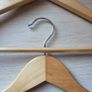 Wooden hangers, pack of 2 Image 3