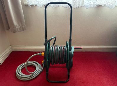 Parkside garden hose with reel like NEW