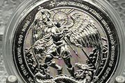1oz Fine 999 Silver Bullion Archangel St Micheal 2026.