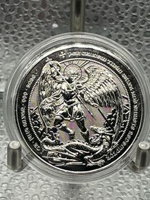 1oz Fine 999 Silver Bullion Archangel St Micheal 2026.