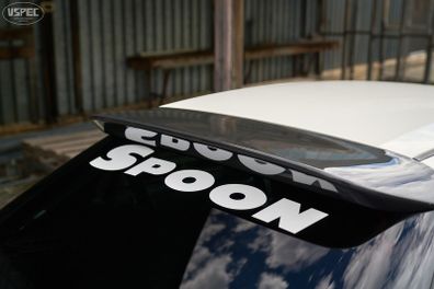 Spoon Sports Style Rear Window Team Sticker