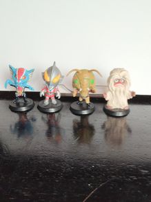 Toho Kaiju Japanese Ultraman figurines