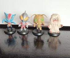 Toho Kaiju Japanese Ultraman figurines