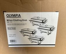 Olympia Milan Chafing Dishes x4