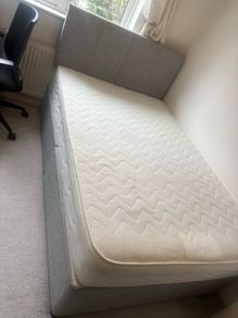 Small Double Bed  & Base