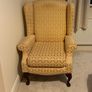 Queen Anne wingback armchair Image 2