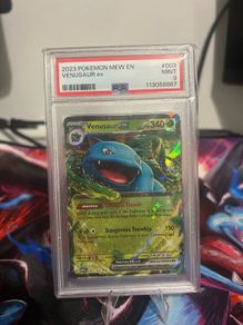Venusaur PSA 9 slab