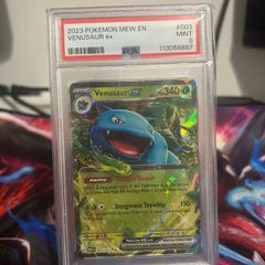 Venusaur PSA 9 slab