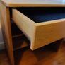 Solid Timber Study Desk, Small Desk or dressing table, solid oak desk Image 2