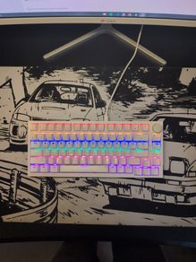 Newmen GM326 Mechanical Gaming Keyboard (75% Layout, Red Switches)
