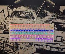 Newmen GM326 Mechanical Gaming Keyboard (75% Layout, Red Switches)