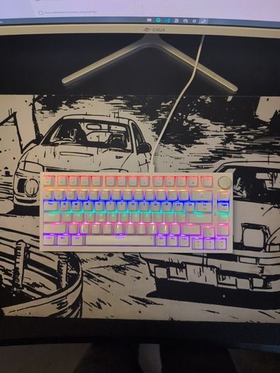 Newmen GM326 Mechanical Gaming Keyboard (75% Layout, Red Switches)