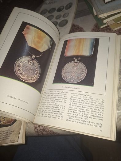 Lot of Old Collectable books on Medals, Coins, Silver etc. selling as a lot, Postage available or Collection