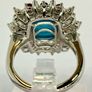 Sleeping Beauty Turquoise, White Zircon Multi-Tourmaline Cosmo Ring Image 6