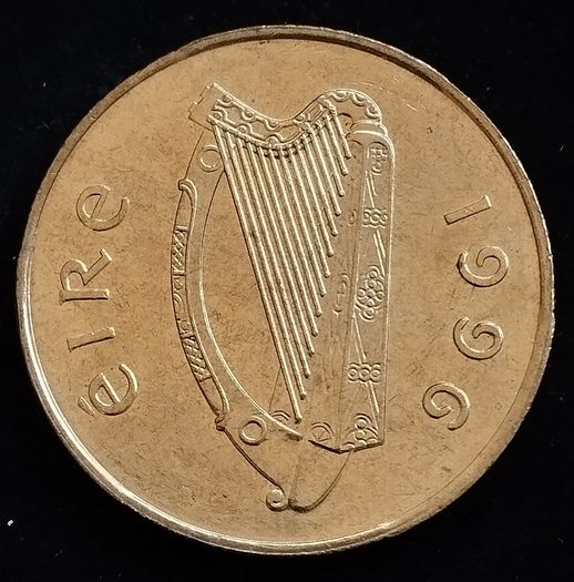 Ireland - 1996 - 20 Pence - Horse - KM.25 - UNC - [984]
