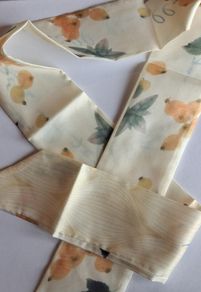 Clement Oranges & Leaves Double Sided Multi Use Scarf