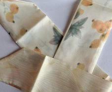 Clement Oranges & Leaves Double Sided Multi Use Scarf